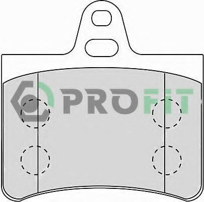 PROFIT 5000-1413 Тормозные колодки для CITROëN (Cитроëн) PROFIT 5000-1413 Тормозные колодки для CITROëN (Cитроëн)