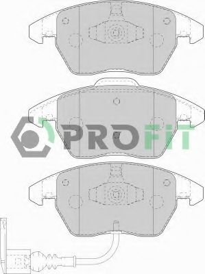 PROFIT 5000-1641 Тормозные колодки для AUDI TT (Ауди Тт) PROFIT 5000-1641 Тормозные колодки для AUDI TT (Ауди Тт)