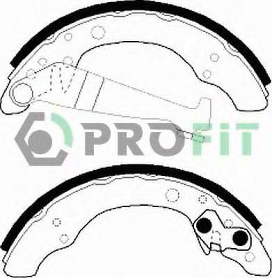 PROFIT 5001-0150 Тормозные колодоки для AUDI 100 (Ауди 100) PROFIT 5001-0150 Тормозные колодоки для AUDI 100 (Ауди 100)