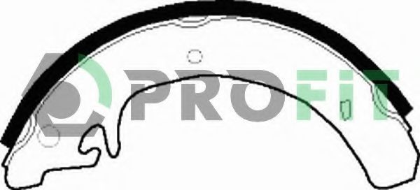 PROFIT 5001-0240 Тормозные колодоки 