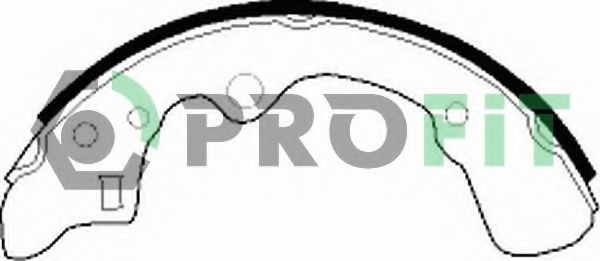 PROFIT 5001-0276 Тормозные колодоки для MAZDA (Мазда) PROFIT 5001-0276 Тормозные колодоки для MAZDA (Мазда)