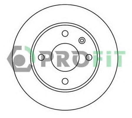 PROFIT 5010-0183 Тормозной диск для FORD ORION II (Форд Орион 2) PROFIT 5010-0183 Тормозной диск для FORD ORION II (Форд Орион 2)