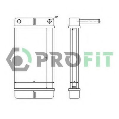 PROFIT PR 2092T1 Интеркулер 