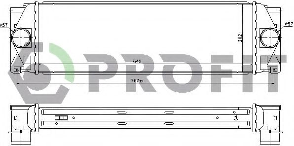 PROFIT PR 3646T3 Интеркулер 