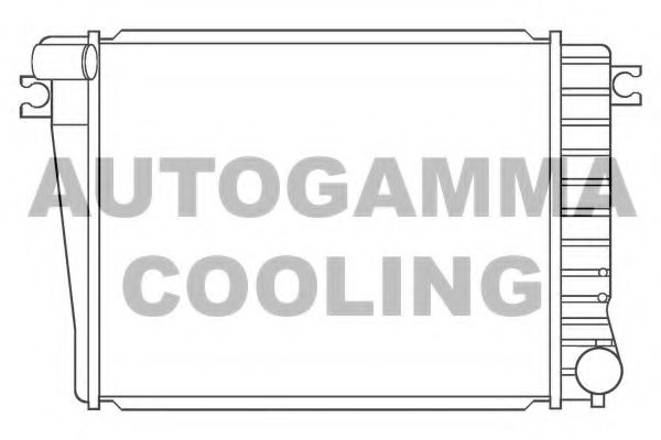 AUTOGAMMA 100134 Радиатор, охлаждение двигателя для BMW 7 (Бмв 7) AUTOGAMMA 100134 Радиатор, охлаждение двигателя для BMW 7 (Бмв 7)
