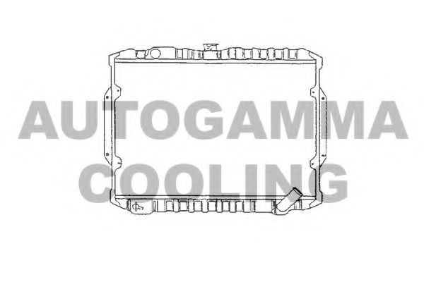 AUTOGAMMA 100587 Радиатор, охлаждение двигателя для MITSUBISHI COLT/RODEO (Митсубиши/митсубиси Cолт/родэо) AUTOGAMMA 100587 Радиатор, охлаждение двигателя для MITSUBISHI COLT/RODEO (Митсубиши/митсубиси Cолт/родэо)