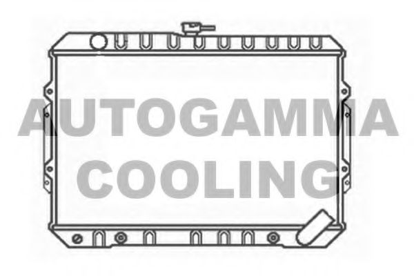 AUTOGAMMA 100594 Радиатор, охлаждение двигателя для MITSUBISHI PAJERO/SHOGUN (Митсубиши/митсубиси Пажэро/шогун) AUTOGAMMA 100594 Радиатор, охлаждение двигателя для MITSUBISHI PAJERO/SHOGUN (Митсубиши/митсубиси Пажэро/шогун)