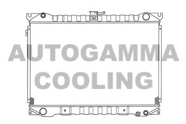 AUTOGAMMA 100611 Радиатор, охлаждение двигателя для NISSAN (Ниссан) AUTOGAMMA 100611 Радиатор, охлаждение двигателя для NISSAN (Ниссан)