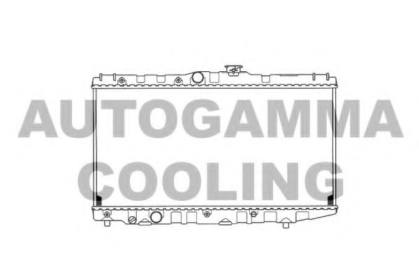 AUTOGAMMA 101014 Радиатор, охлаждение двигателя 