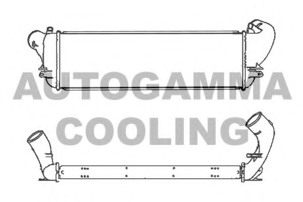 AUTOGAMMA 101480 Интеркулер для RENAULT SAFRANE (Рено Сафранэ) AUTOGAMMA 101480 Интеркулер для RENAULT SAFRANE (Рено Сафранэ)