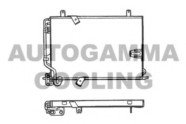 AUTOGAMMA 101569 Конденсатор, кондиционер для BMW 7 (Бмв 7) AUTOGAMMA 101569 Конденсатор, кондиционер для BMW 7 (Бмв 7)