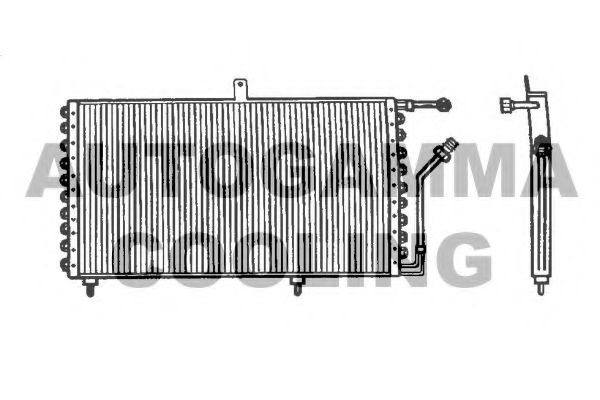 AUTOGAMMA 101583 Конденсатор, кондиционер для PEUGEOT 205 II (Пежо 205 2) AUTOGAMMA 101583 Конденсатор, кондиционер для PEUGEOT 205 II (Пежо 205 2)