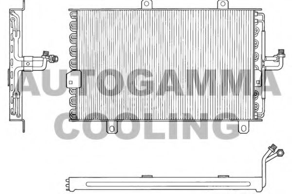 AUTOGAMMA 101605 Конденсатор, кондиционер для FIAT TEMPRA (Фиат Тэмпра) AUTOGAMMA 101605 Конденсатор, кондиционер для FIAT TEMPRA (Фиат Тэмпра)