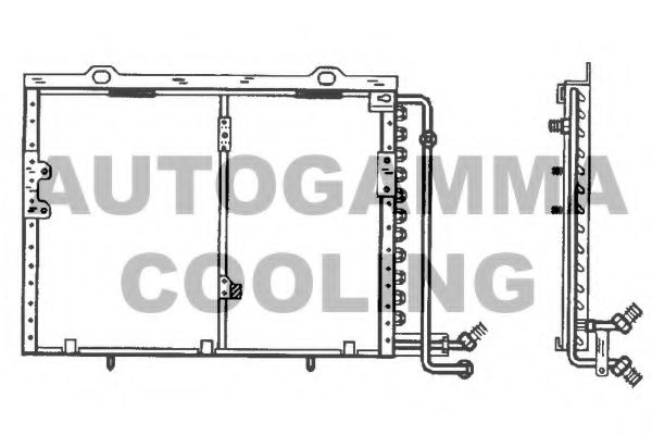 AUTOGAMMA 101730 Конденсатор, кондиционер для MERCEDESBENZ (Мерседес бенц) AUTOGAMMA 101730 Конденсатор, кондиционер для MERCEDESBENZ (Мерседес бенц)