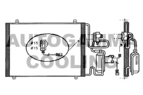 AUTOGAMMA 101810 Конденсатор, кондиционер для RENAULT SAFRANE II (Рено Сафран 2) AUTOGAMMA 101810 Конденсатор, кондиционер для RENAULT SAFRANE II (Рено Сафран 2)