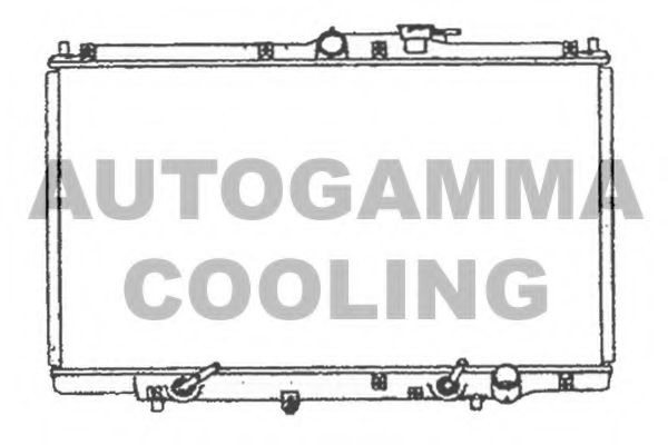 AUTOGAMMA 102121 Радиатор, охлаждение двигателя для HONDA ODYSSEY (Хонда Одъссэъ) AUTOGAMMA 102121 Радиатор, охлаждение двигателя для HONDA ODYSSEY (Хонда Одъссэъ)