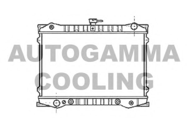 AUTOGAMMA 102184 Радиатор, охлаждение двигателя для NISSAN (Ниссан) AUTOGAMMA 102184 Радиатор, охлаждение двигателя для NISSAN (Ниссан)