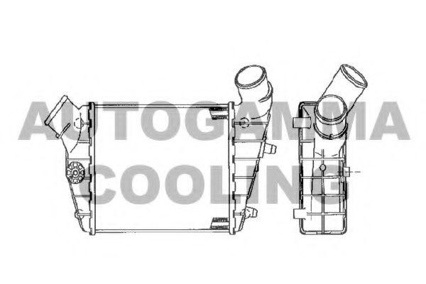 AUTOGAMMA 102391 Интеркулер для LANCIA LYBRA SW (Лансиа/лянча Либра св) AUTOGAMMA 102391 Интеркулер для LANCIA LYBRA SW (Лансиа/лянча Либра св)