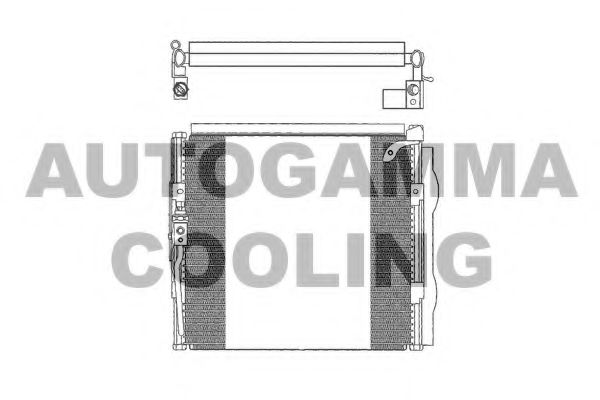 AUTOGAMMA 102661 Конденсатор, кондиционер для ROVER 400 (Ровер 400) AUTOGAMMA 102661 Конденсатор, кондиционер для ROVER 400 (Ровер 400)