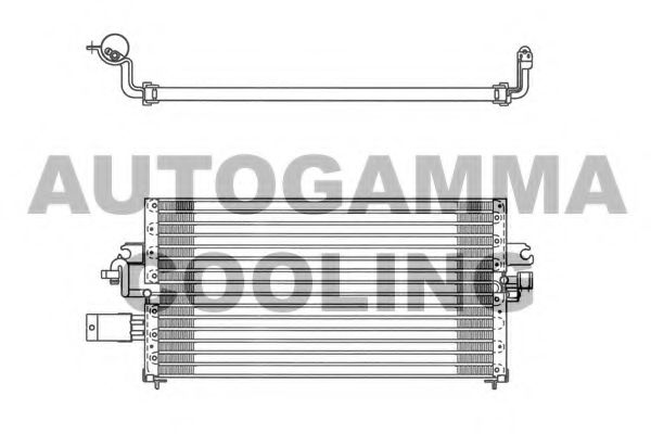 AUTOGAMMA 102725 Конденсатор, кондиционер для NISSAN PRIMERA (Ниссан Примера) AUTOGAMMA 102725 Конденсатор, кондиционер для NISSAN PRIMERA (Ниссан Примера)