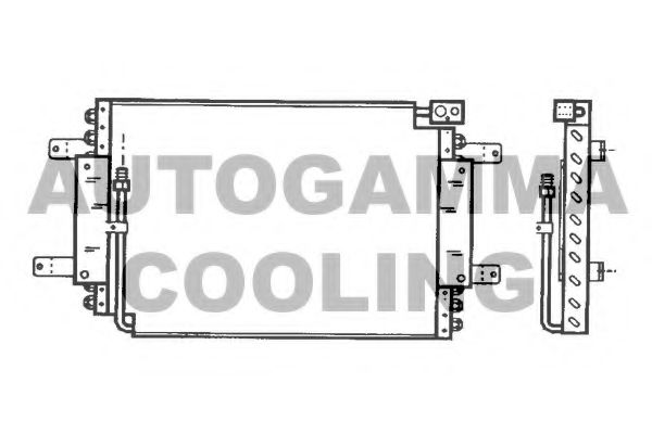 AUTOGAMMA 102795 Конденсатор, кондиционер для SUZUKI (Сузуки) AUTOGAMMA 102795 Конденсатор, кондиционер для SUZUKI (Сузуки)