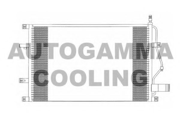 AUTOGAMMA 102835 Конденсатор, кондиционер для VOLVO (Вольво) AUTOGAMMA 102835 Конденсатор, кондиционер для VOLVO (Вольво)