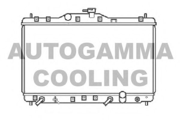 AUTOGAMMA 102856 Радиатор, охлаждение двигателя для HONDA (Хонда) AUTOGAMMA 102856 Радиатор, охлаждение двигателя для HONDA (Хонда)