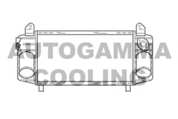 AUTOGAMMA 102999 Интеркулер 