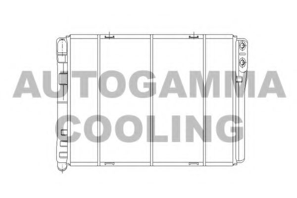 AUTOGAMMA 103069 Радиатор, охлаждение двигателя для VOLKSWAGEN T3 CARAVELLE (Фольксваген Т3 cараvэллэ) AUTOGAMMA 103069 Радиатор, охлаждение двигателя для VOLKSWAGEN T3 CARAVELLE (Фольксваген Т3 cараvэллэ)
