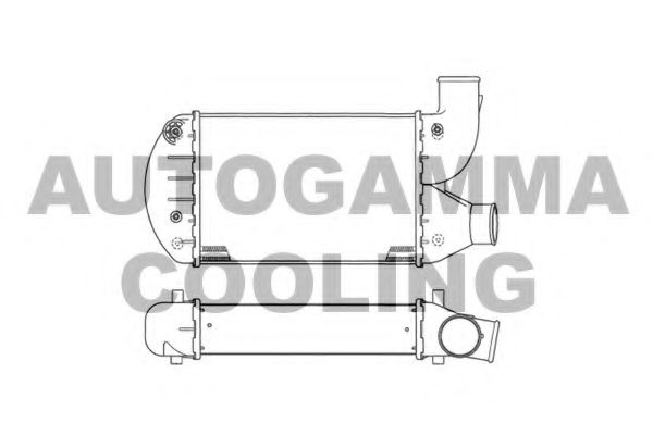 AUTOGAMMA 103156 Интеркулер 