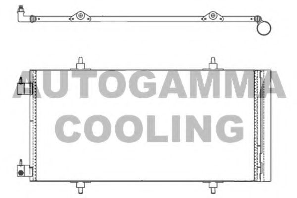 AUTOGAMMA 103226 Конденсатор, кондиционер для PEUGEOT (Пежо) AUTOGAMMA 103226 Конденсатор, кондиционер для PEUGEOT (Пежо)
