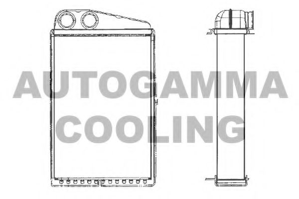 AUTOGAMMA 103247 Теплообменник, отопление салона для RENAULT MEGANE II ER (Рено Меган 2 ер) AUTOGAMMA 103247 Теплообменник, отопление салона для RENAULT MEGANE II ER (Рено Меган 2 ер)