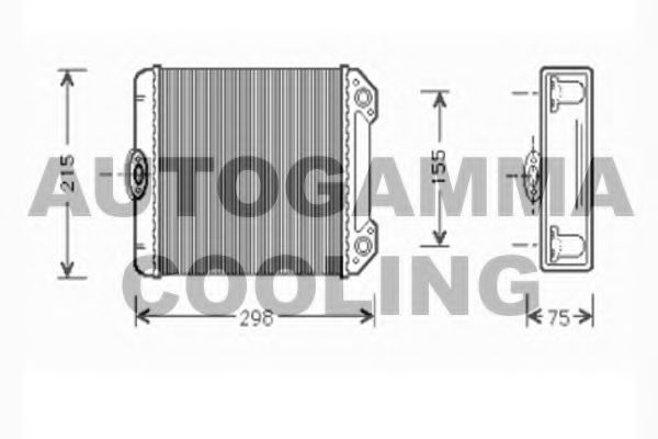 AUTOGAMMA 103263 Теплообменник, отопление салона для MERCEDES-BENZ E-CLASS (Мэрcэдэс-бэнз Е класс) AUTOGAMMA 103263 Теплообменник, отопление салона для MERCEDES-BENZ E-CLASS (Мэрcэдэс-бэнз Е класс)