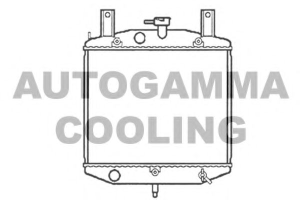 AUTOGAMMA 103405 Радиатор, охлаждение двигателя для DAIHATSU CUORE III (Дайхатсу Cуорэ 3) AUTOGAMMA 103405 Радиатор, охлаждение двигателя для DAIHATSU CUORE III (Дайхатсу Cуорэ 3)