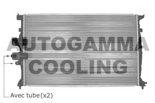 AUTOGAMMA 103580 Радиатор, охлаждение двигателя для PEUGEOT (Пежо) AUTOGAMMA 103580 Радиатор, охлаждение двигателя для PEUGEOT (Пежо)