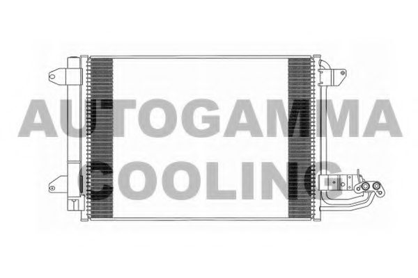 AUTOGAMMA 103615 Конденсатор, кондиционер для AUDI TT (Ауди Тт) AUTOGAMMA 103615 Конденсатор, кондиционер для AUDI TT (Ауди Тт)