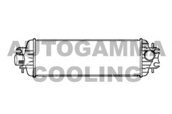 AUTOGAMMA 103728 Интеркулер 