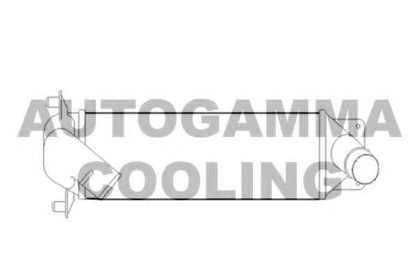 AUTOGAMMA 103742 Интеркулер 