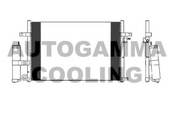 AUTOGAMMA 103903 Конденсатор, кондиционер для DAEWOO LACETTI (Дэу Лачетти) AUTOGAMMA 103903 Конденсатор, кондиционер для DAEWOO LACETTI (Дэу Лачетти)