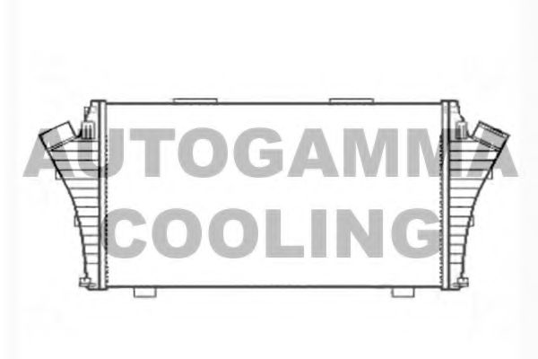 AUTOGAMMA 103977 Интеркулер 