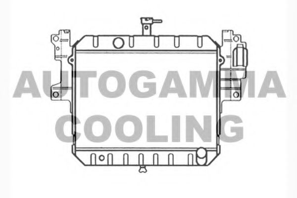 AUTOGAMMA 104039 Радиатор, охлаждение двигателя для DAIHATSU FEROZA HARD TOP (Дайхатсу Фэроза хард топ) AUTOGAMMA 104039 Радиатор, охлаждение двигателя для DAIHATSU FEROZA HARD TOP (Дайхатсу Фэроза хард топ)