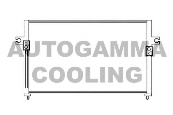 AUTOGAMMA 104098 Конденсатор, кондиционер для HYUNDAI GRACE (Хендай Граcэ) AUTOGAMMA 104098 Конденсатор, кондиционер для HYUNDAI GRACE (Хендай Граcэ)