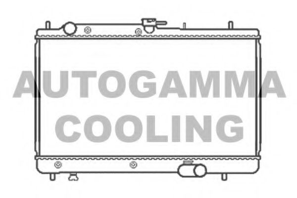 AUTOGAMMA 104107 Радиатор, охлаждение двигателя для KIA MENTOR (Киа Мэнтор) AUTOGAMMA 104107 Радиатор, охлаждение двигателя для KIA MENTOR (Киа Мэнтор)