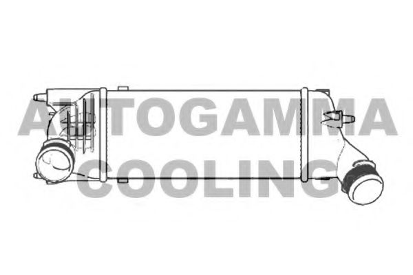 AUTOGAMMA 104407 Интеркулер для PEUGEOT 407 (Пежо 407) AUTOGAMMA 104407 Интеркулер для PEUGEOT 407 (Пежо 407)