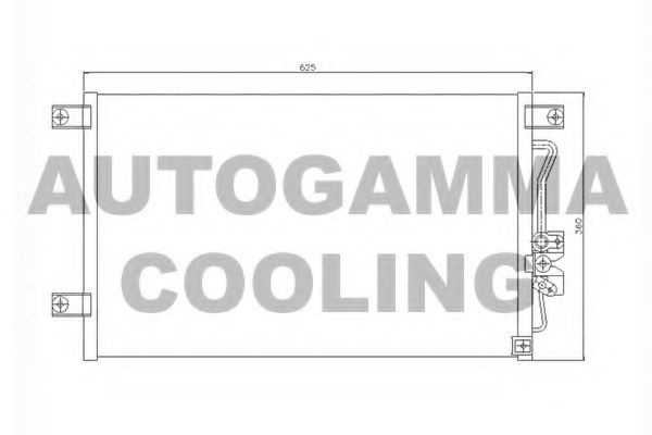 AUTOGAMMA 104478 Конденсатор, кондиционер для MITSUBISHI COLT/RODEO (Митсубиши/митсубиси Cолт/родэо) AUTOGAMMA 104478 Конденсатор, кондиционер для MITSUBISHI COLT/RODEO (Митсубиши/митсубиси Cолт/родэо)