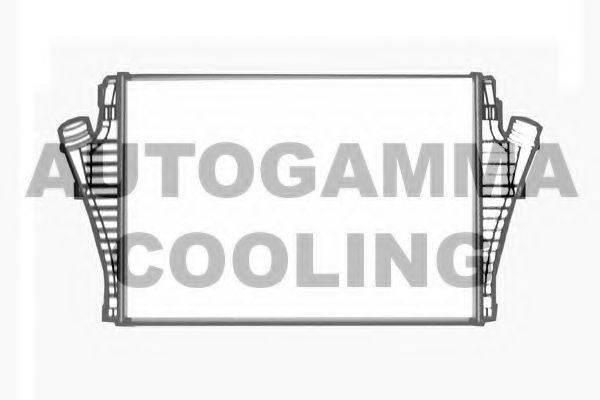 AUTOGAMMA 104493 Интеркулер 