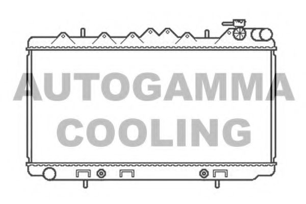 AUTOGAMMA 104693 Радиатор, охлаждение двигателя для NISSAN PRIMERA (Ниссан Примера) AUTOGAMMA 104693 Радиатор, охлаждение двигателя для NISSAN PRIMERA (Ниссан Примера)