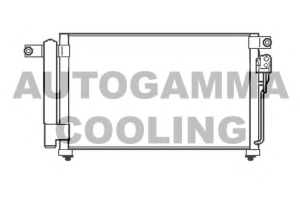 AUTOGAMMA 104910 Конденсатор, кондиционер для KIA RIO II (Киа Рио 2) AUTOGAMMA 104910 Конденсатор, кондиционер для KIA RIO II (Киа Рио 2)