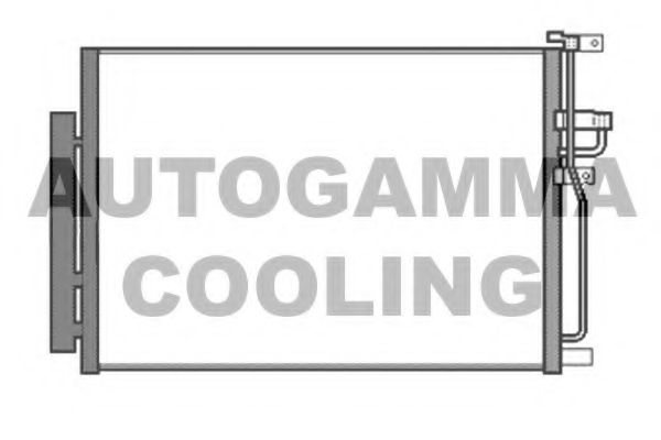 AUTOGAMMA 105070 Конденсатор, кондиционер для CHEVROLET CAPTIVA (Шевроле Каптива) AUTOGAMMA 105070 Конденсатор, кондиционер для CHEVROLET CAPTIVA (Шевроле Каптива)