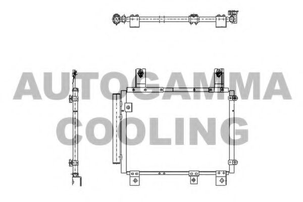 AUTOGAMMA 105193 Конденсатор, кондиционер для DAIHATSU SIRION (Дайхатсу Сирион) AUTOGAMMA 105193 Конденсатор, кондиционер для DAIHATSU SIRION (Дайхатсу Сирион)
